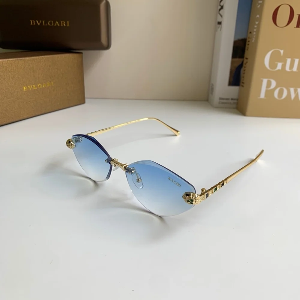 Bvlgari Serpenti Rimless Gradient Sunglasses